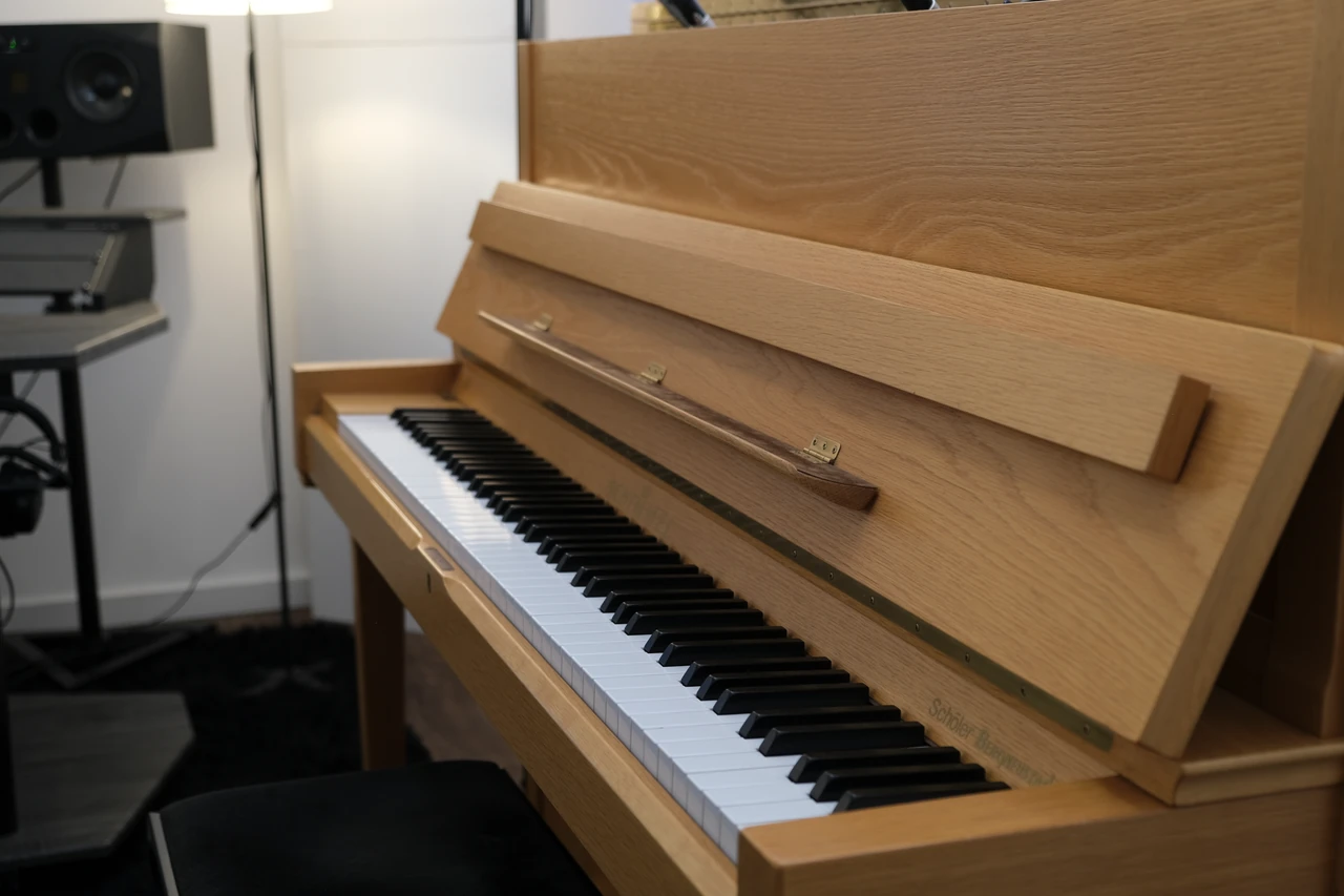Klavier im TDM Studio